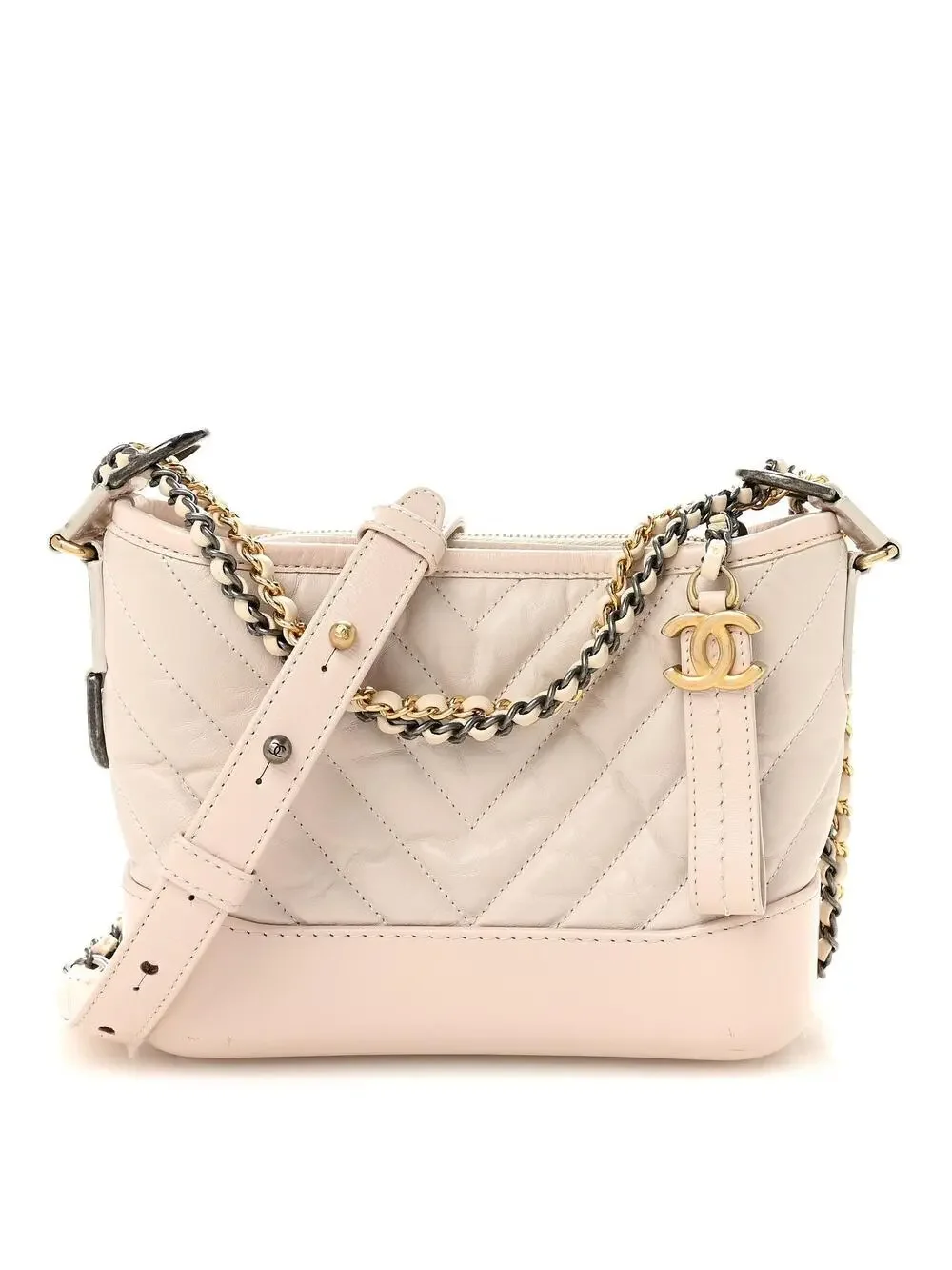 Chanel Aged Calfskin Chevron Quilted #322136C18B